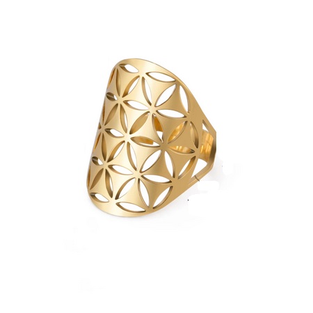 Bague fleur de vie « Équilibre » 13€